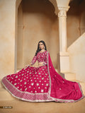 Radiant Beauty Organza Lehenga LXLG0004
