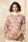 Premium Chinon Silk Luxury Sharara LXSR0006