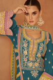 Chinon Charm Embroidered Sharara LXSR0009