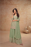 Real Chinon Fabric Luxury Sharara LXSR0010