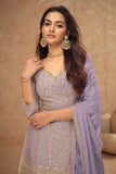 Real Chinon Fabric Luxury Sharara LXSR0010