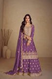 Chandni Veil  Premium Sharara LXSR0016