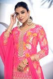 Finefeel Digital Printed Sharara Suit LXSR0043