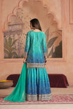 Kutchi Bandhani Style Sharara Suit LXSR0032
