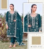 Gleam & Grace Embroidered Luxury Suit LXST0022