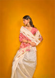 Tussar Handloom Weaving Silk Saree EASE0002