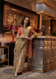 Tussar Silk Handloom Weaving Saree EASE0008