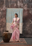 Pure Satin Handloom Saree LXSE0005
