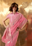 Handwoven Linen Sarees EASE0009