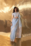 Handwoven Linen Sarees EASE0009