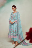 Elysian Lace Georgette Suit LXST0029