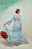 Elysian Lace Georgette Suit LXST0029