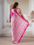 Noorani Ajrakh Crepe Saree EASE0018
