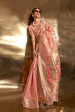 Devika Paithani Zari Tissue Saree EASE0027