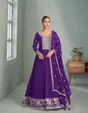 Saanjh Serenity Premium Gown LXGW0040