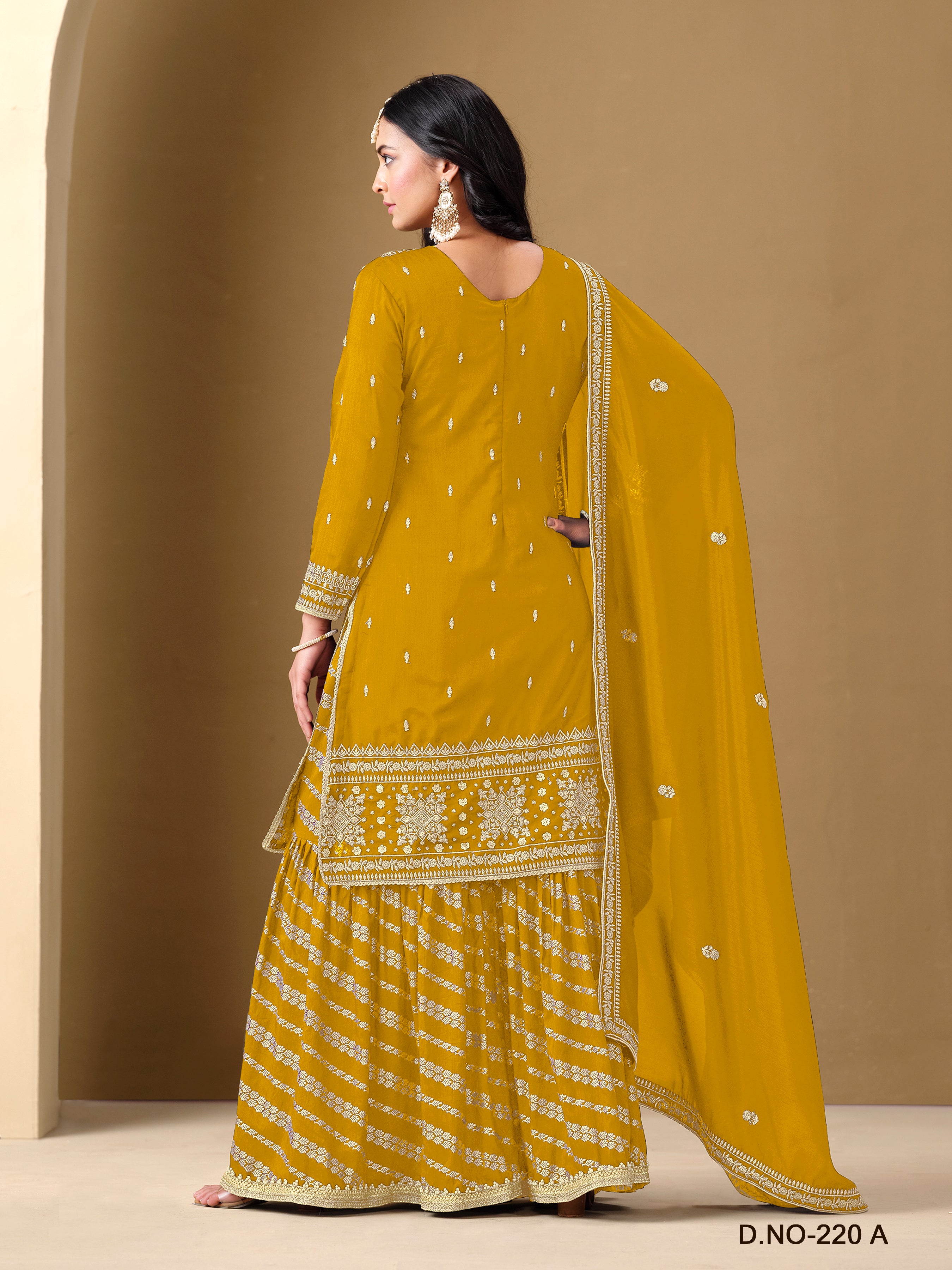 Designer sharara suit EASR0058