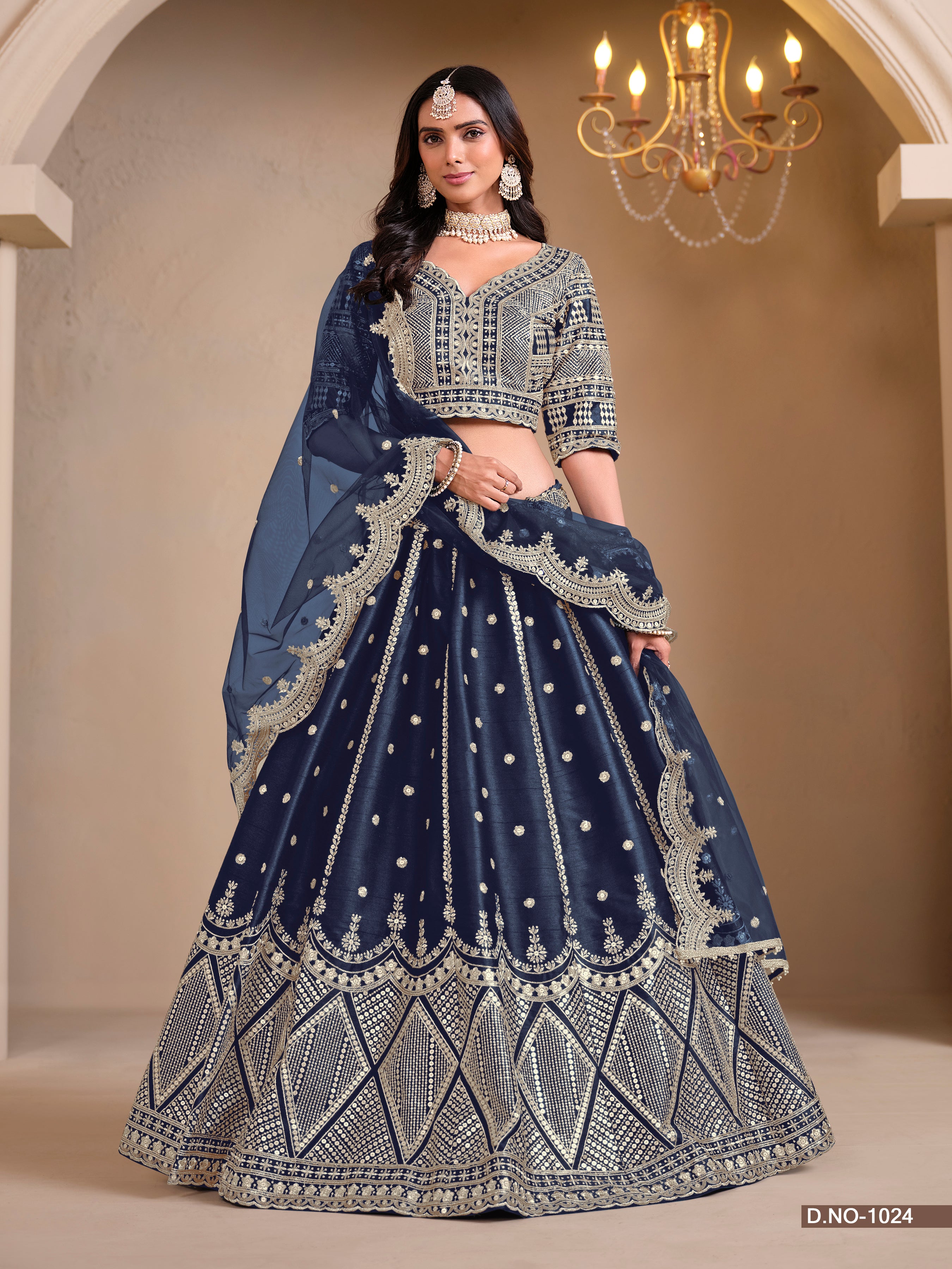 Lehenga choli with premium Embroidery work LXLG0013