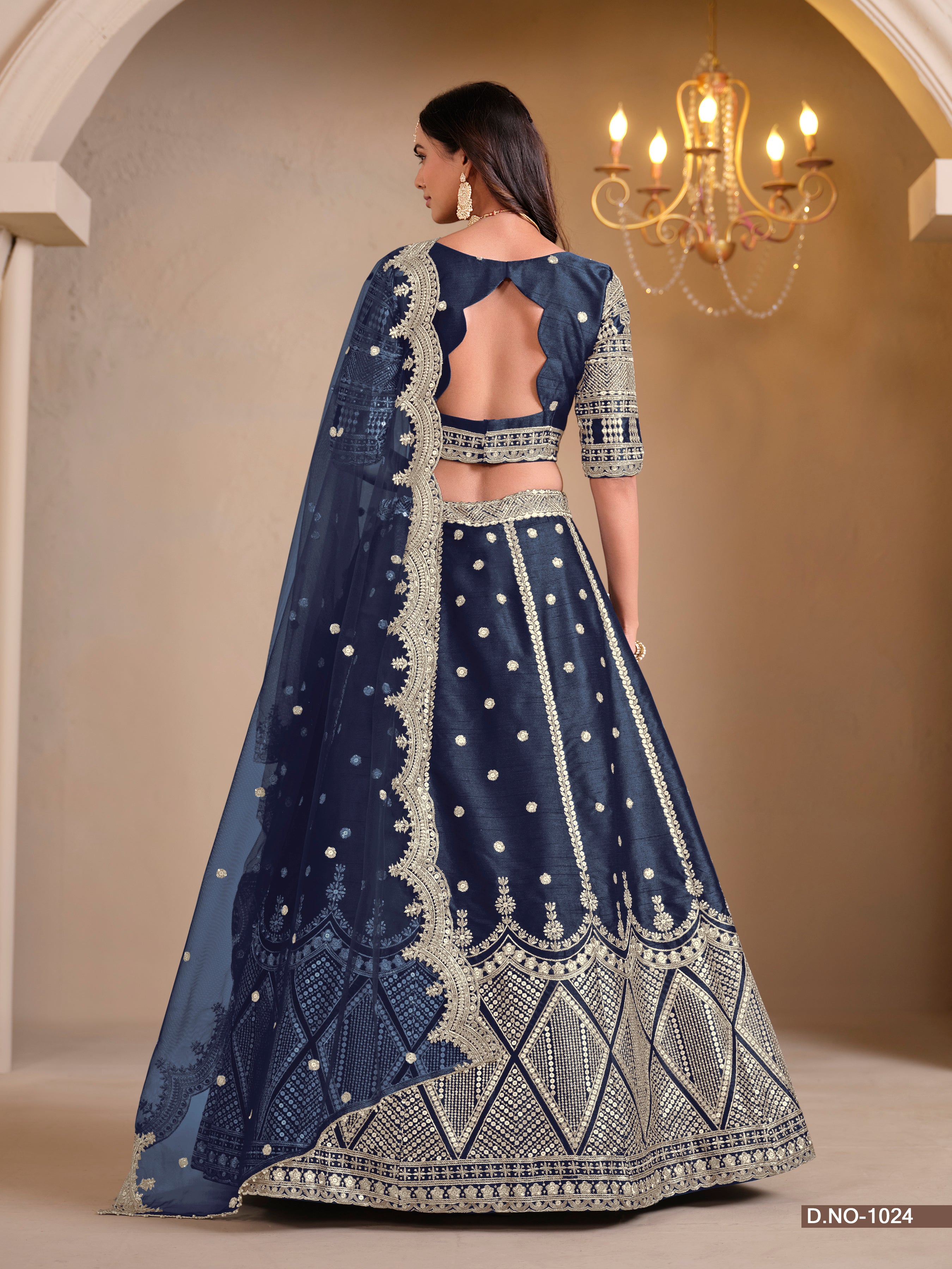 Lehenga choli with premium Embroidery work LXLG0013