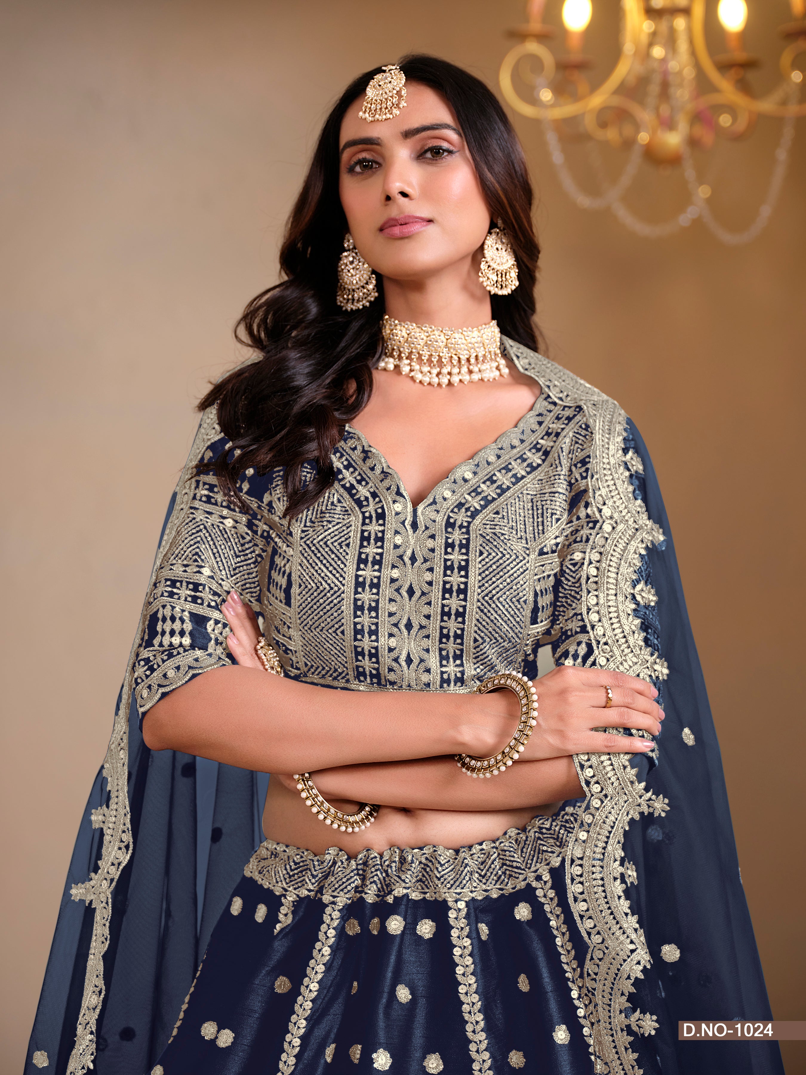 Lehenga choli with premium Embroidery work LXLG0013