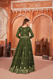 Georgette Glow Silky Gown EAGW0053