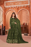 Georgette Glow Silky Gown EAGW0053