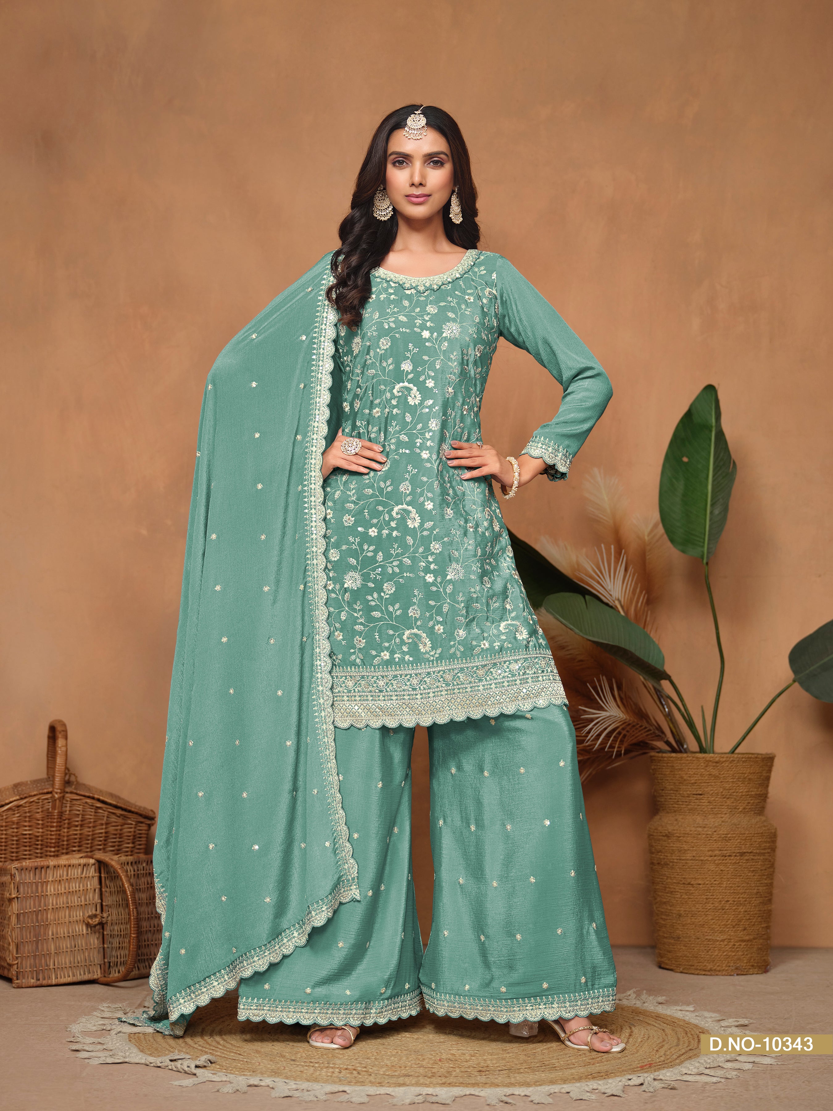 Exlusive sharara on chinon fab EASR0048