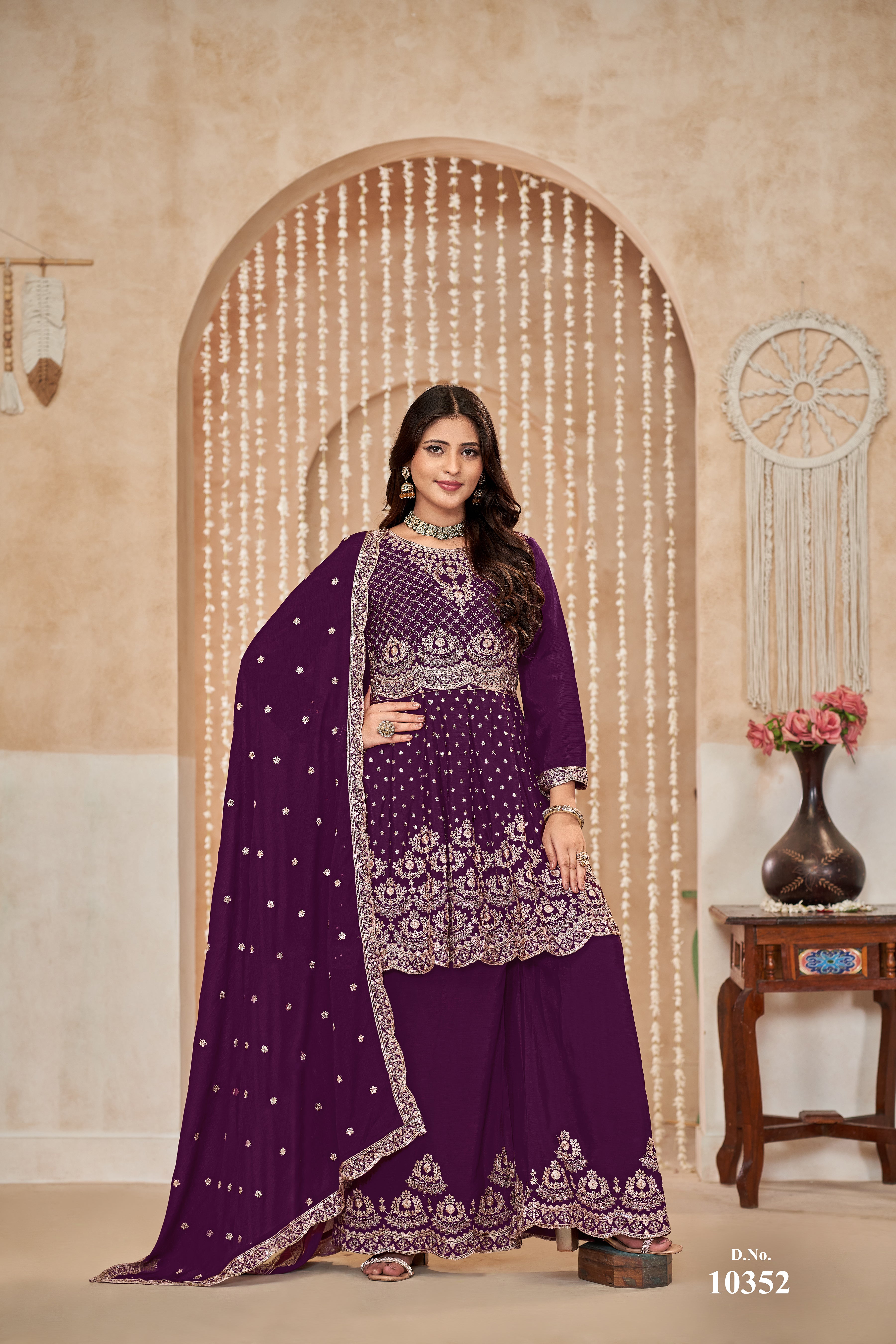 Exlusive sharara on chinon fab EASR0049