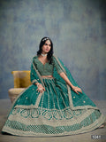 Lehenga choli with premium tikki work LXLG0012