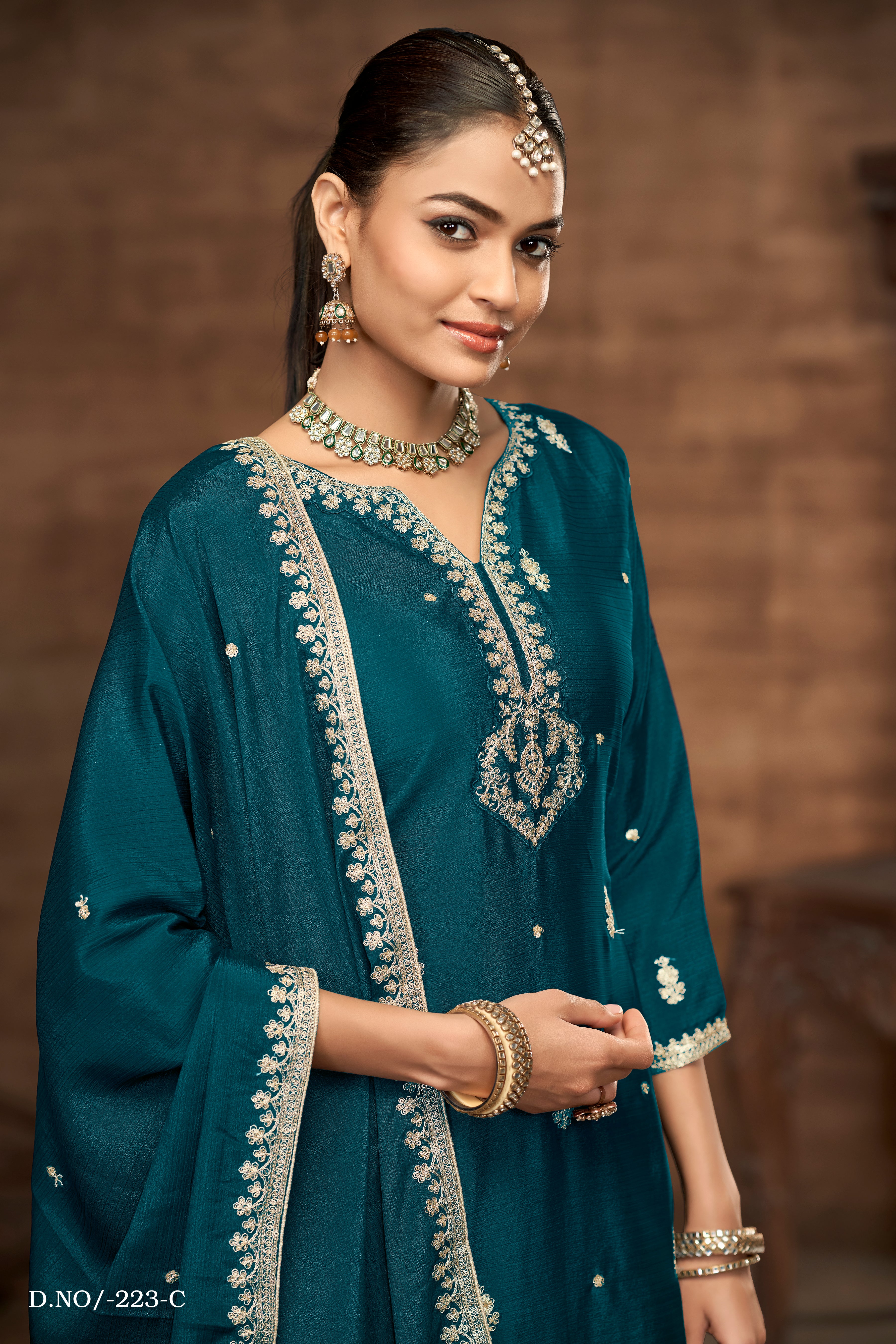 Lush Radiance Plazo Sharara Suit  EASR0060