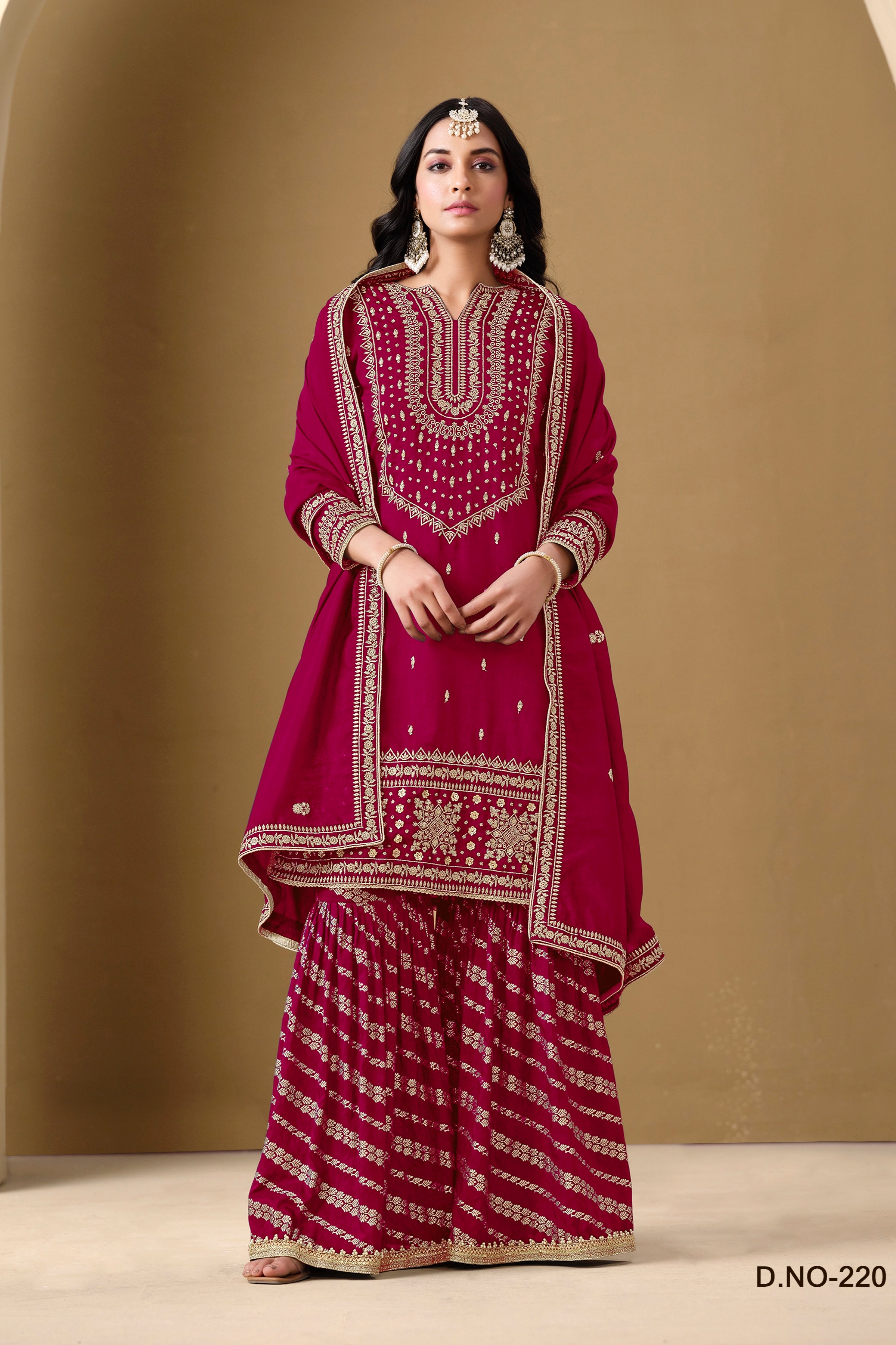 Designer sharara suit EASR0058