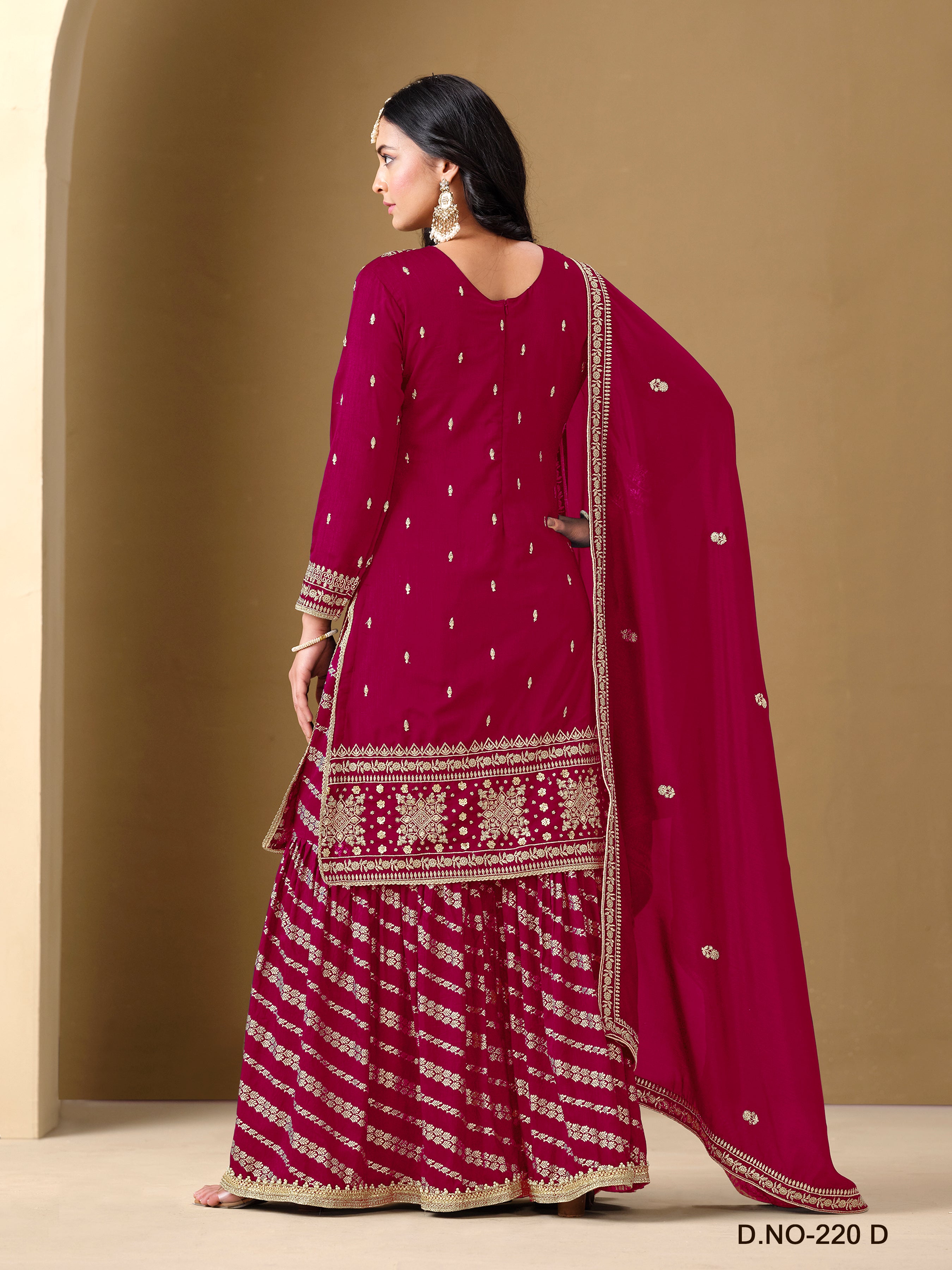 Designer sharara suit EASR0058