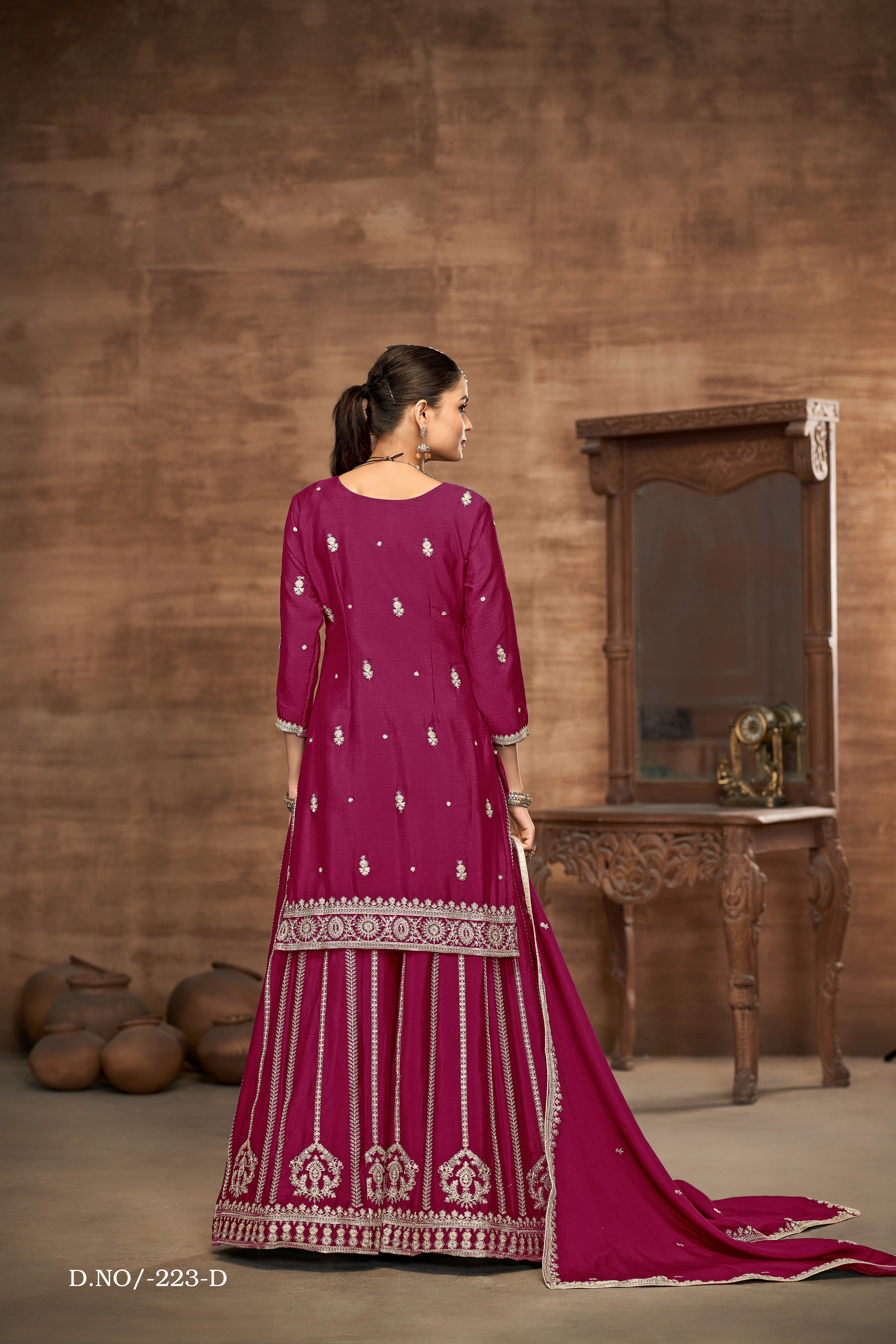 Lush Radiance Plazo Sharara Suit  EASR0060