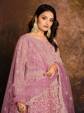 Celestial Net Embroderied Gown EAGW0059