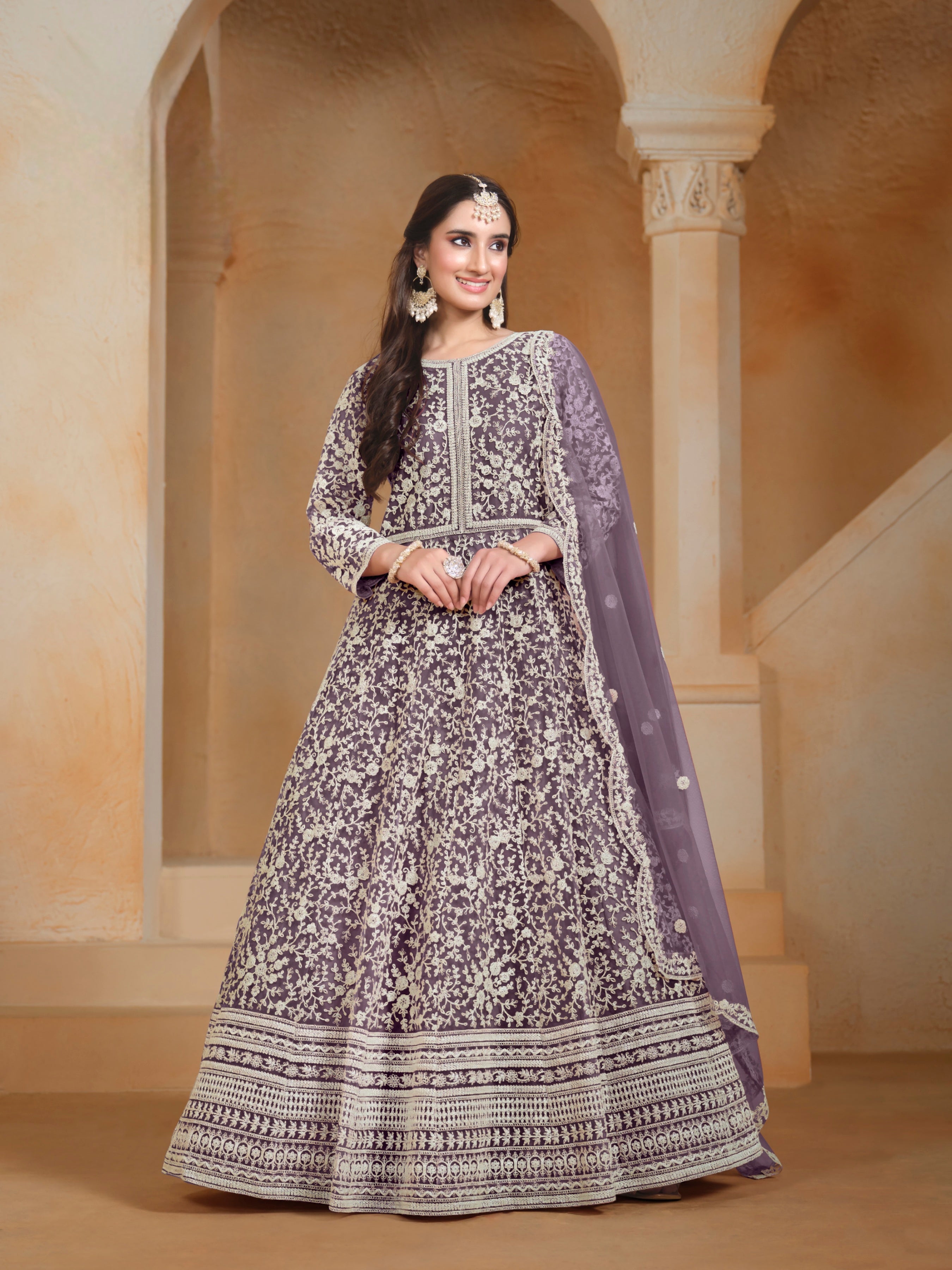 Ethereal Net Exclusive designer Gown EAGW0035
