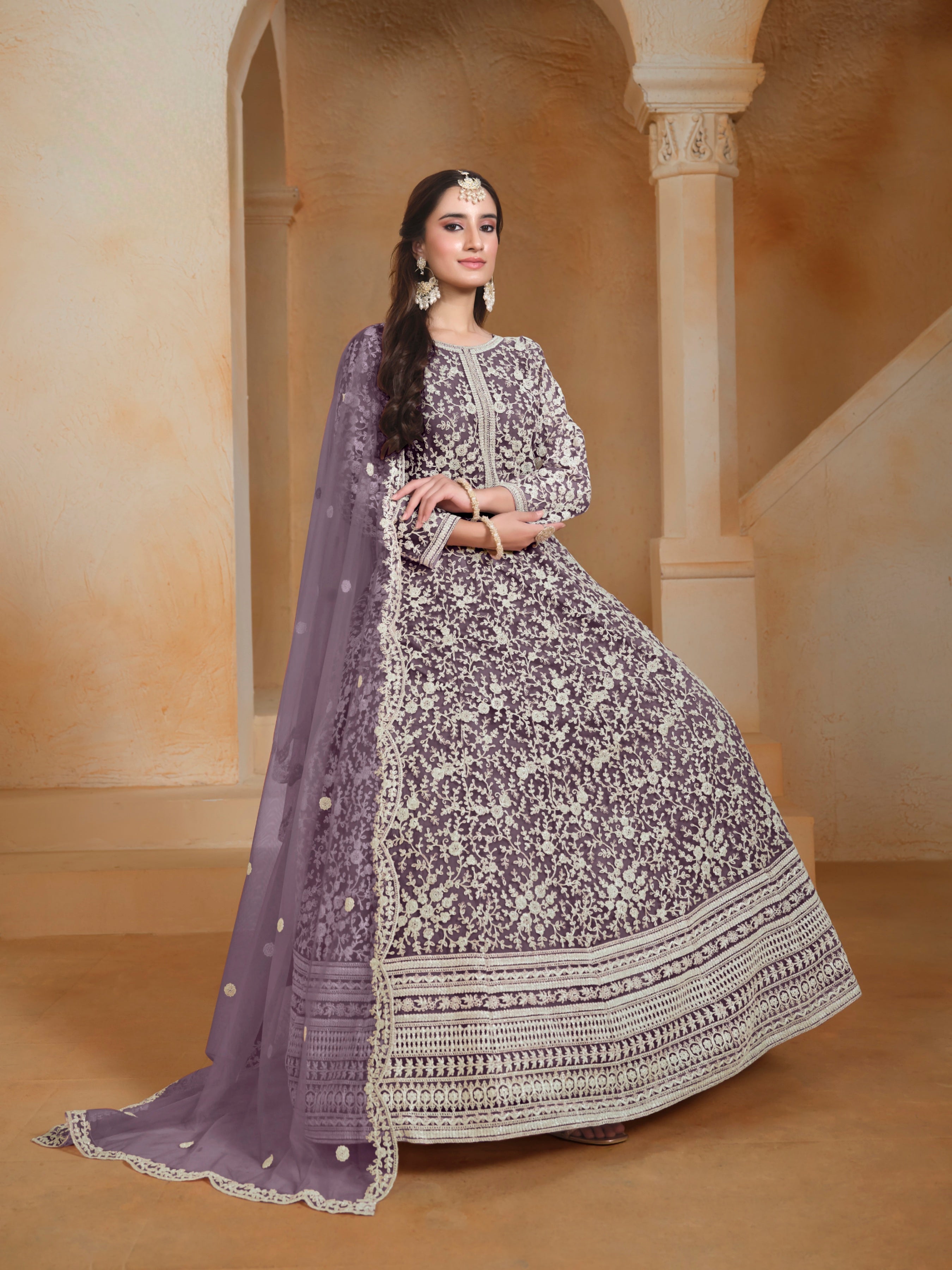 Ethereal Net Exclusive designer Gown EAGW0035