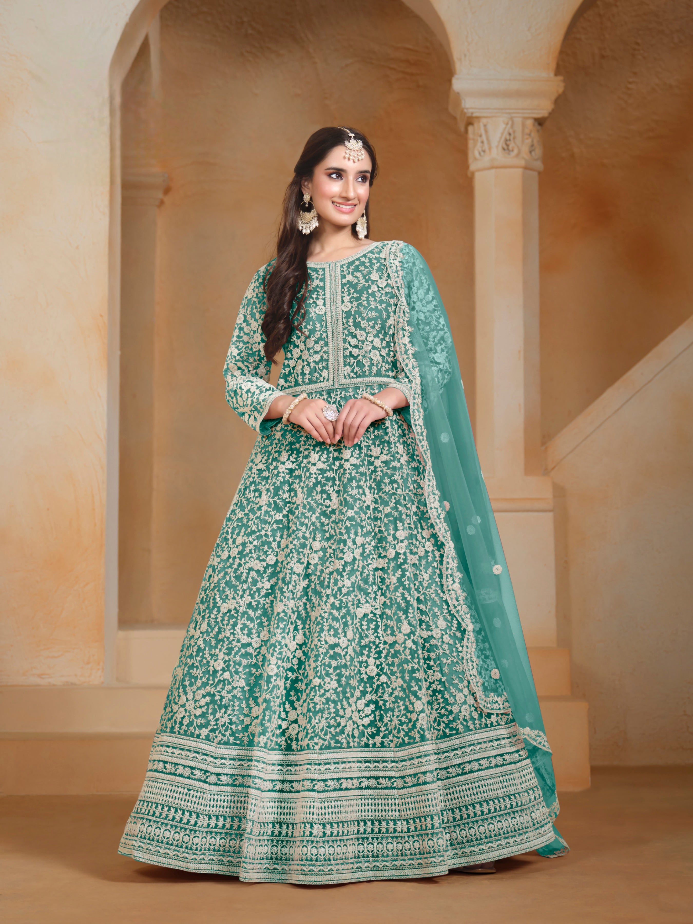 Ethereal Net Exclusive designer Gown EAGW0035