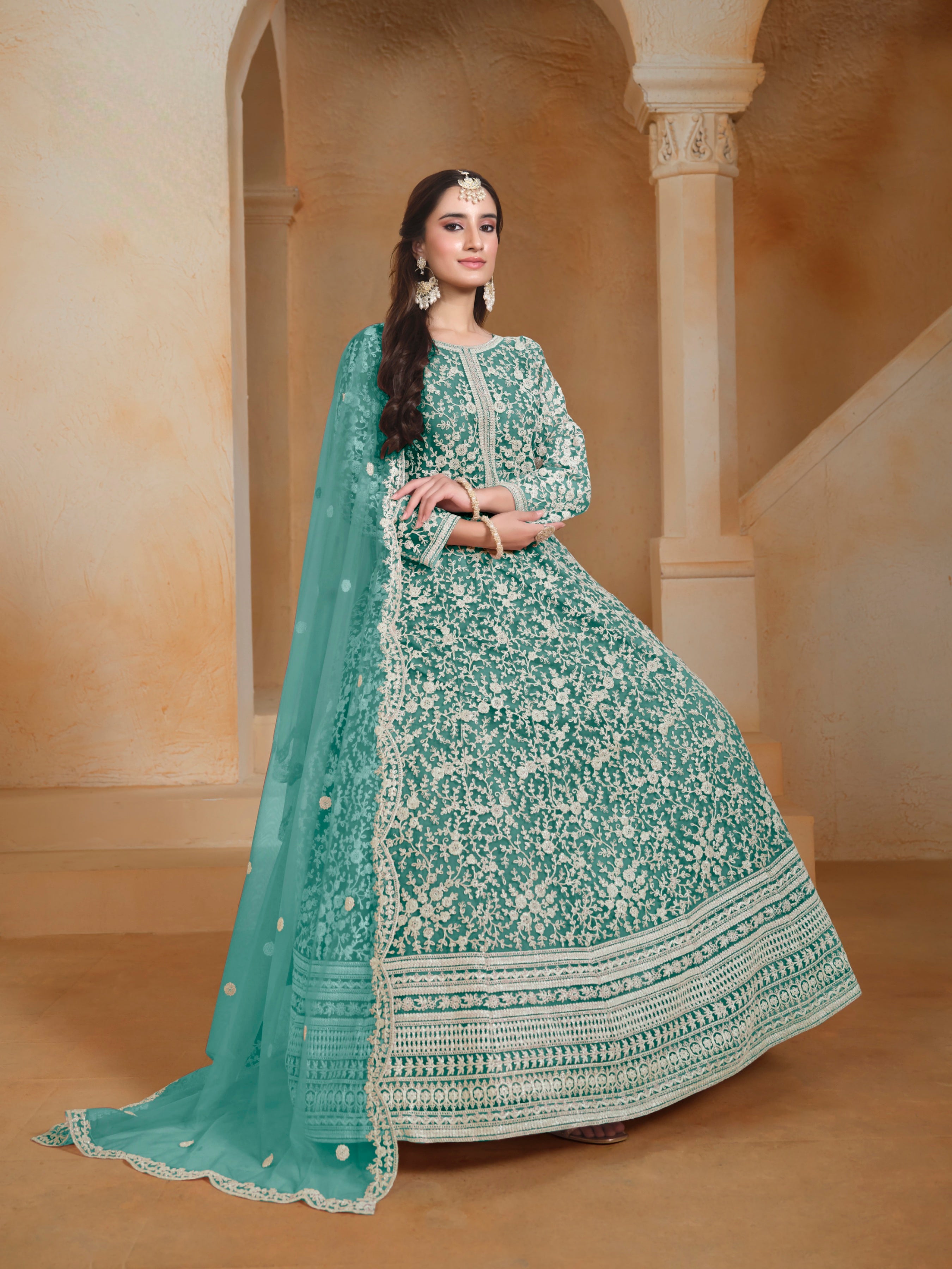 Ethereal Net Exclusive designer Gown EAGW0035