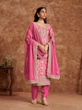 Dola Silk Jacquard Suit with Chinon Dupatta EAST0017