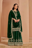 Faux Georgatte Designer SHARARA EASR0052