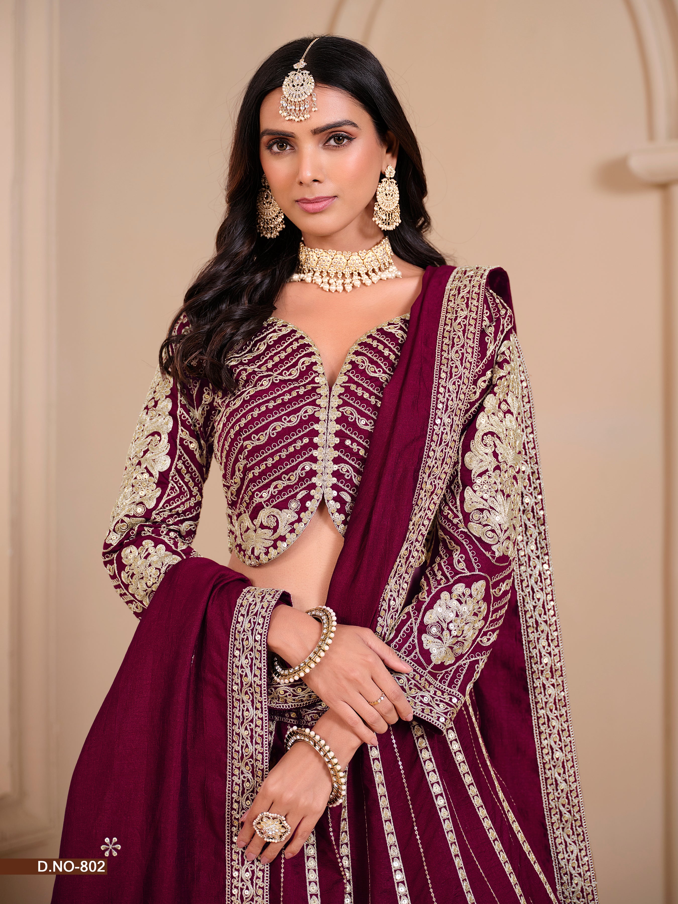 Premium ZAri Work Lehenga choli LXLG0008