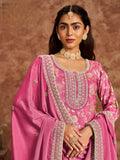 Dola Silk Jacquard Suit with Chinon Dupatta EAST0017