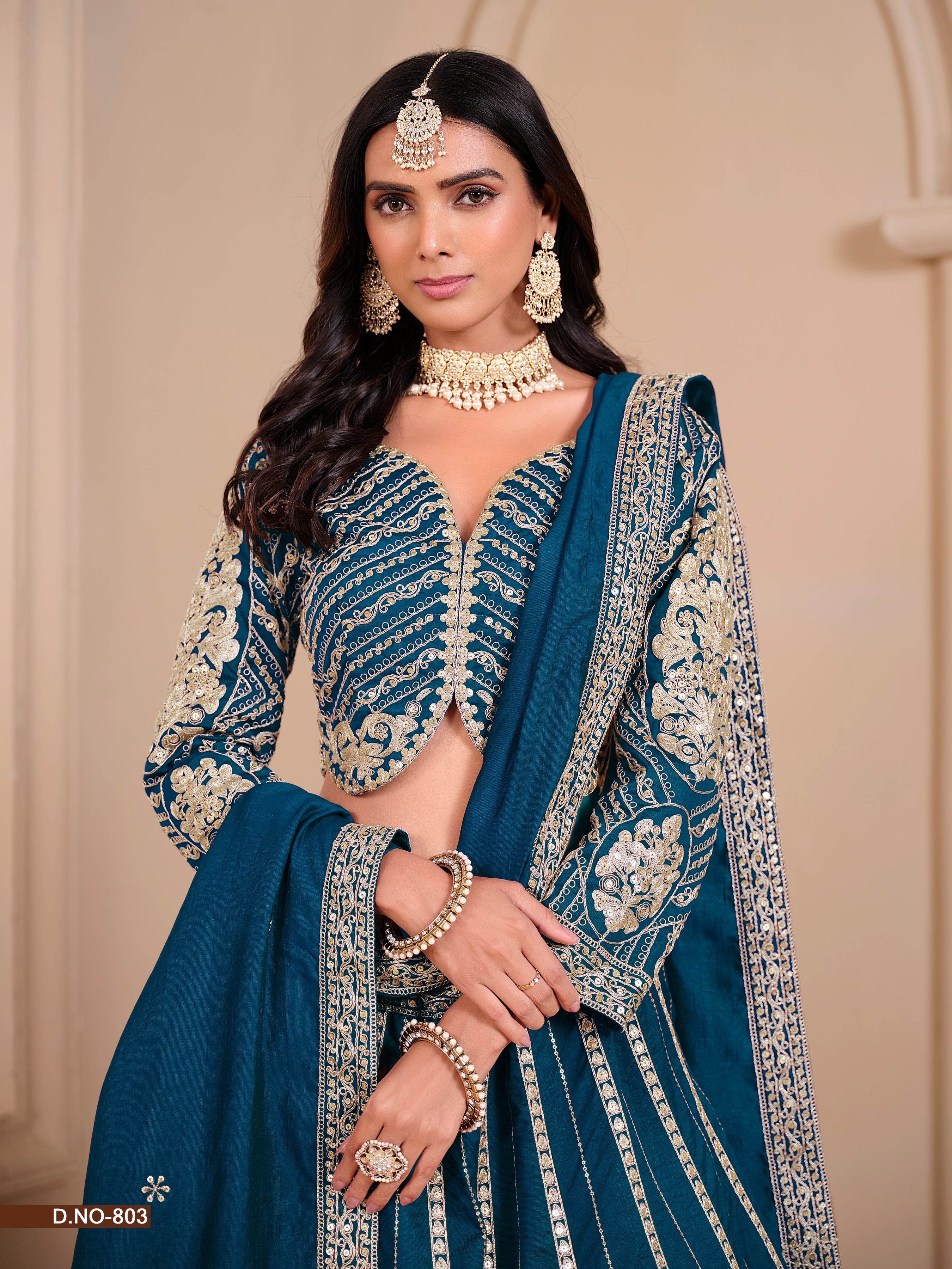 Premium ZAri Work Lehenga choli LXLG0008