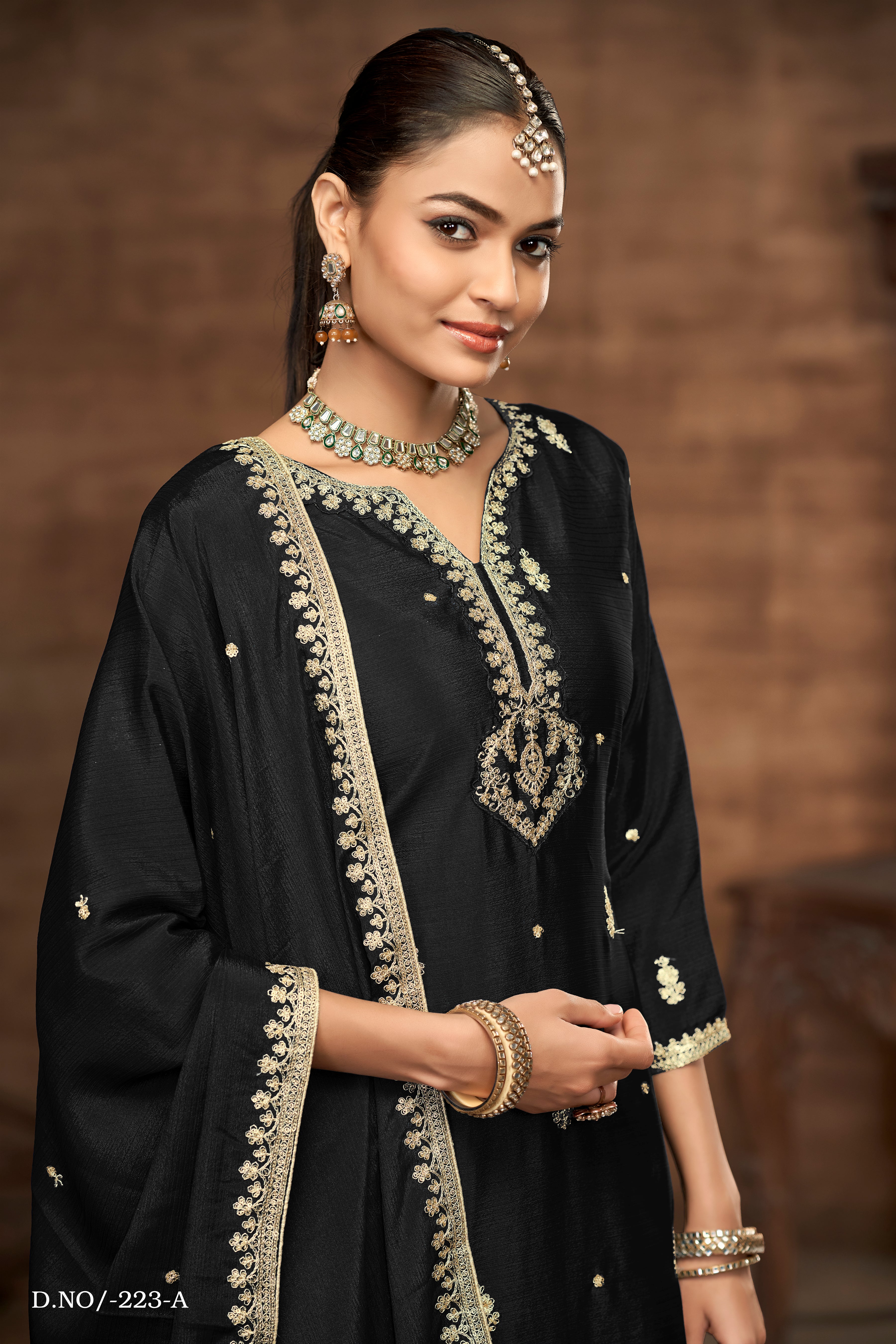 Lush Radiance Plazo Sharara Suit  EASR0060