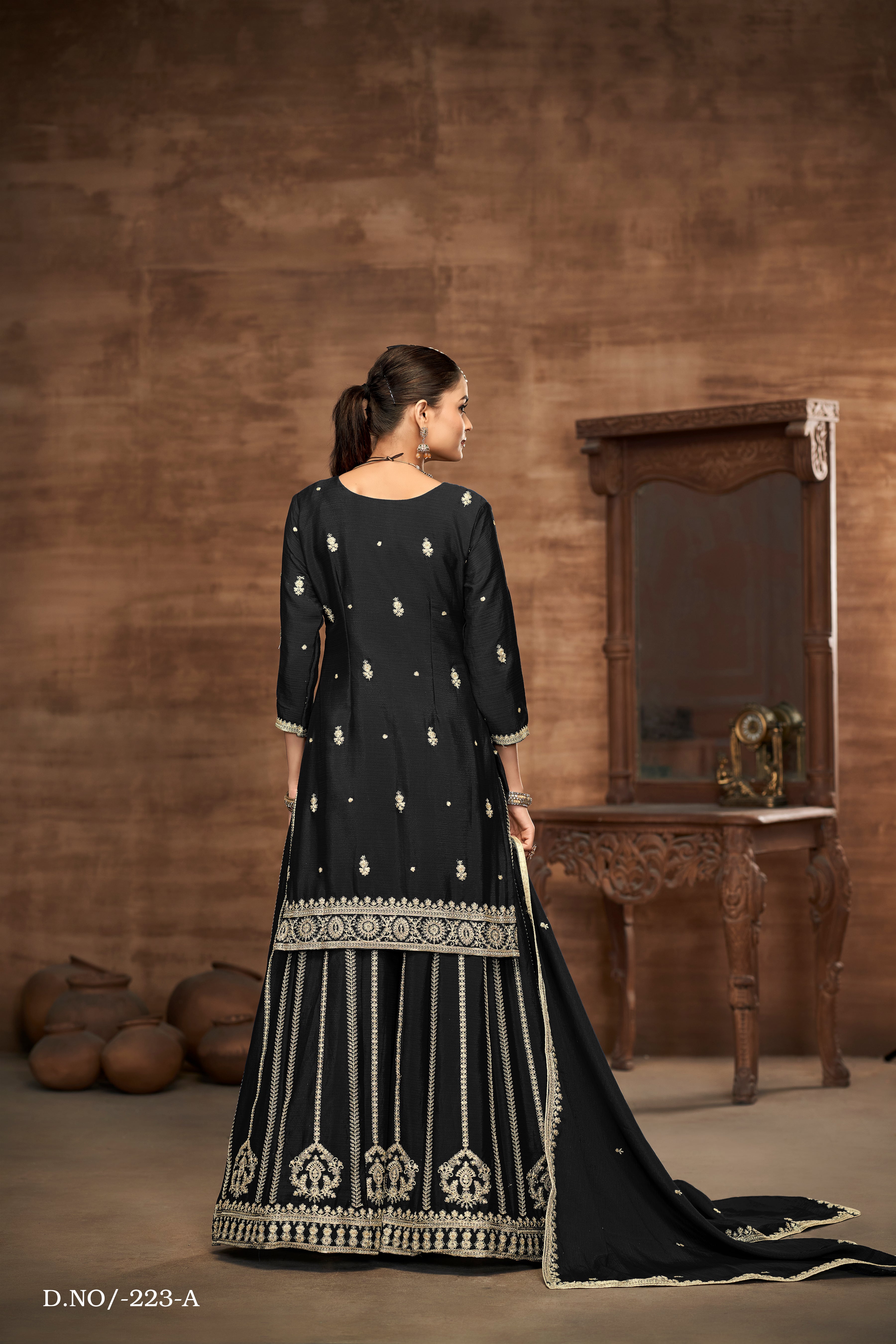 Lush Radiance Plazo Sharara Suit  EASR0060