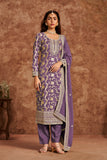 Dola Silk Jacquard Suit with Chinon Dupatta EAST0017