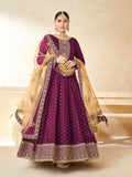 Taffeta Grace embroidered Gown EAGW0061