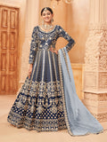 Embroidered Designer Gown LXGW0016