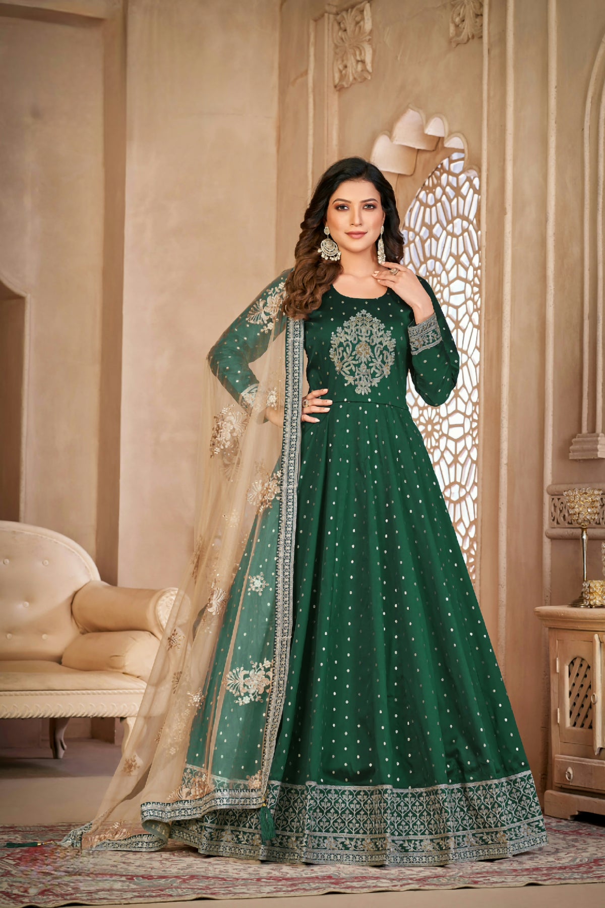 Butti Bloom Tuffeta Fab Gown EAGW0062