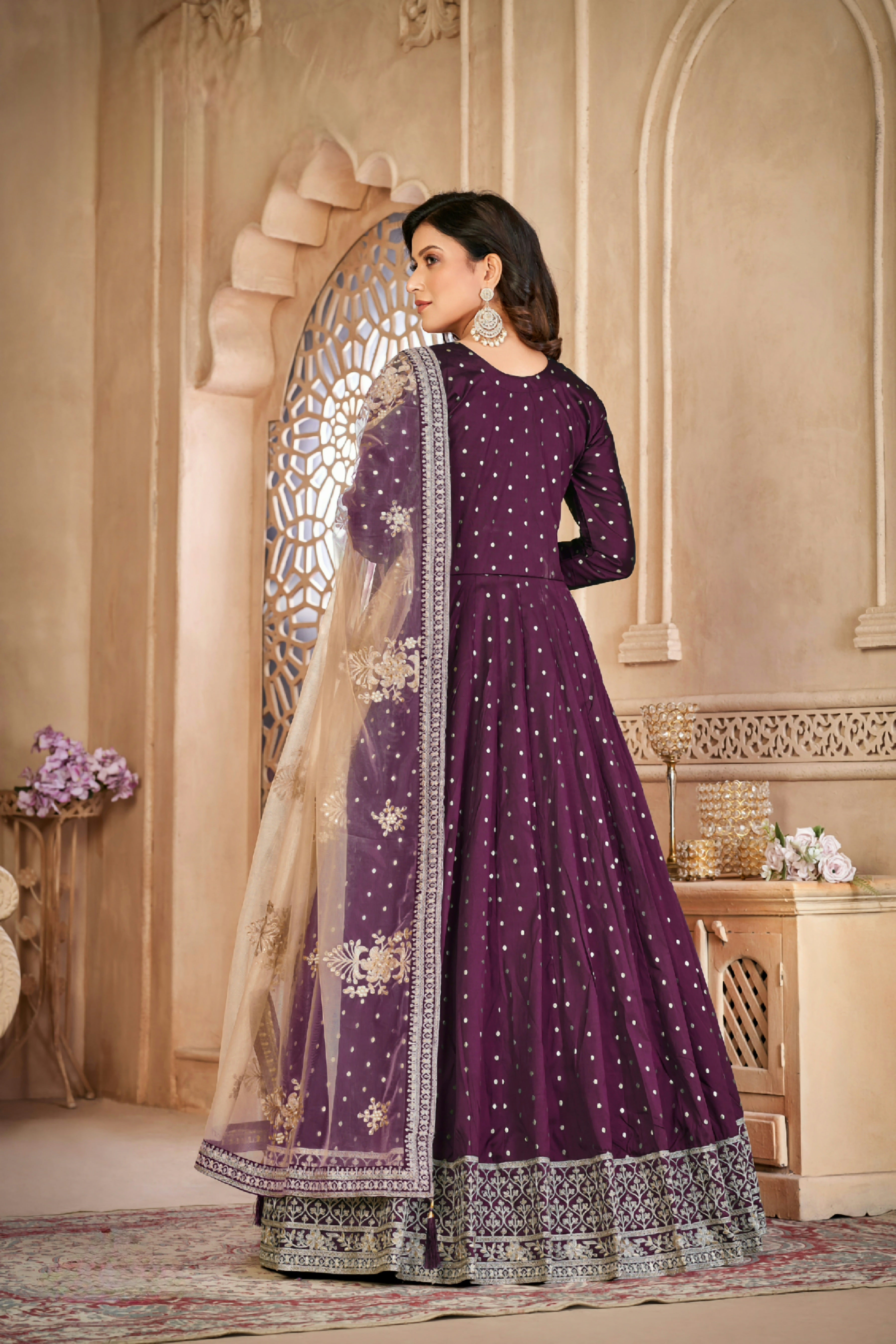 Butti Bloom Tuffeta Fab Gown EAGW0062