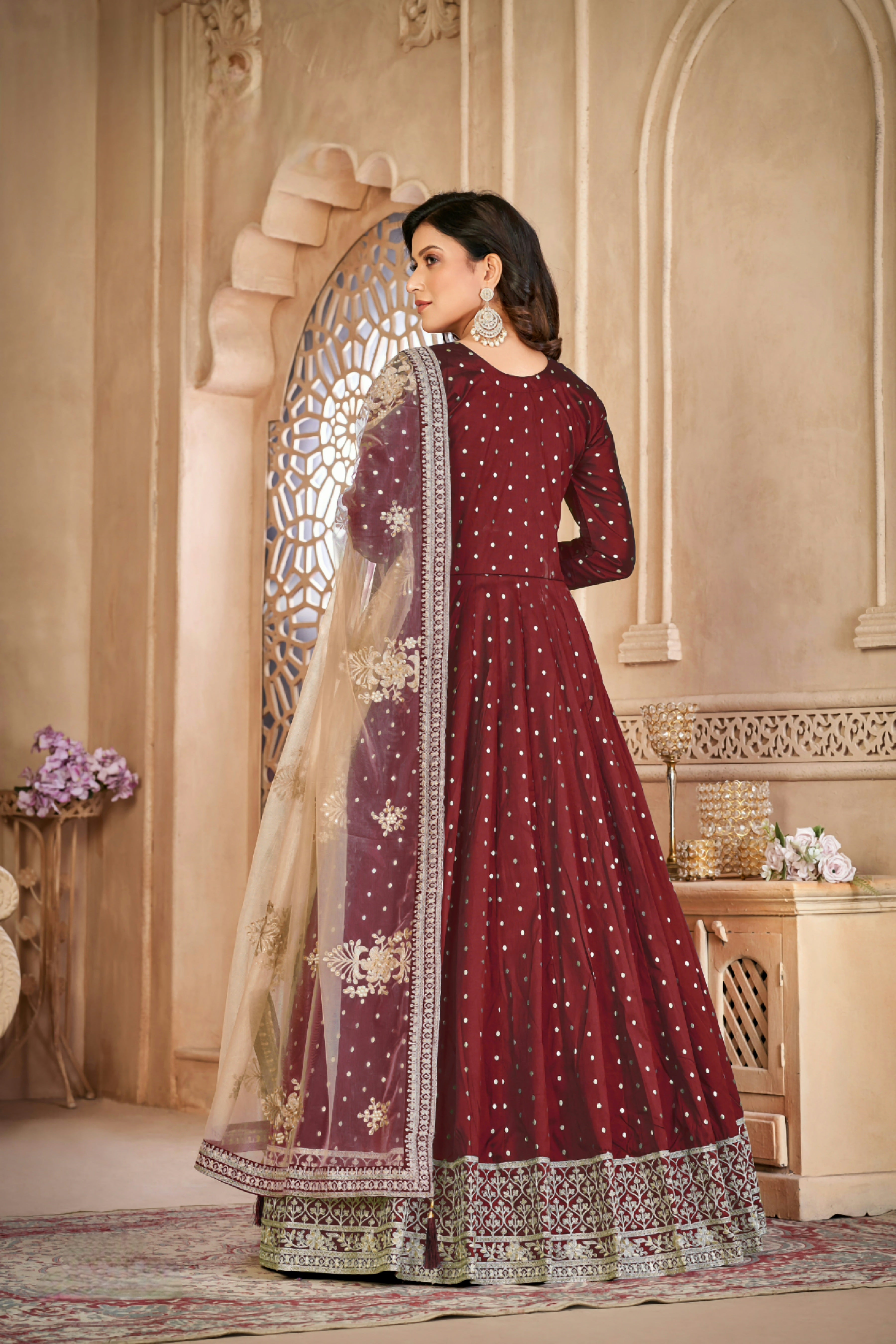 Butti Bloom Tuffeta Fab Gown EAGW0062